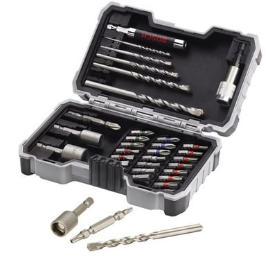 35PCS DRILL BIT & SCREW DRIVER PRO