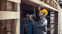 GSB 18V-50 CORDLESS COMBI WITH 5.5Ah PROCORE BATTERIES