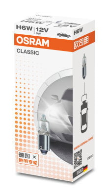 OSRAM AUTOMOTIVE 64132 BULB - 12V/6W